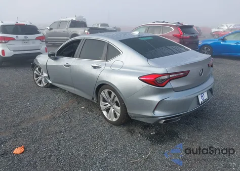 2021 Acura Tlx Technology Package из США, поврежденный, VIN 19UUB5F44MA007070